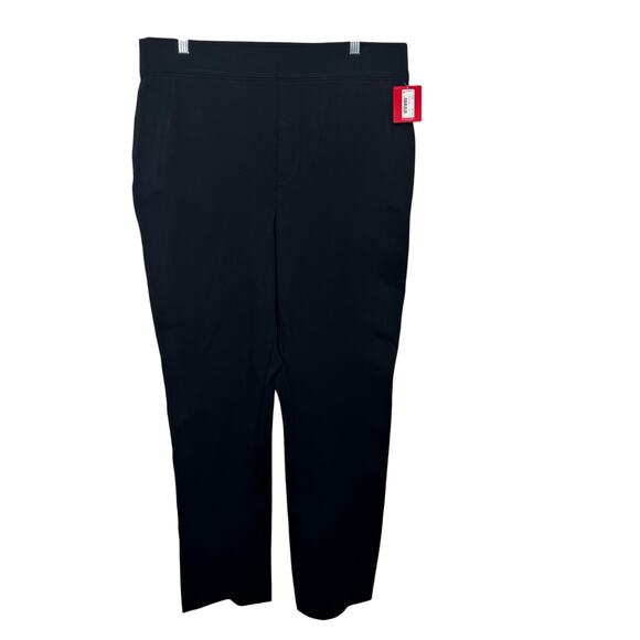 Spanx The Perfect Pant Slim Straight Women’s XL Black Office Workwear Minimalist - Picture 1 of 14